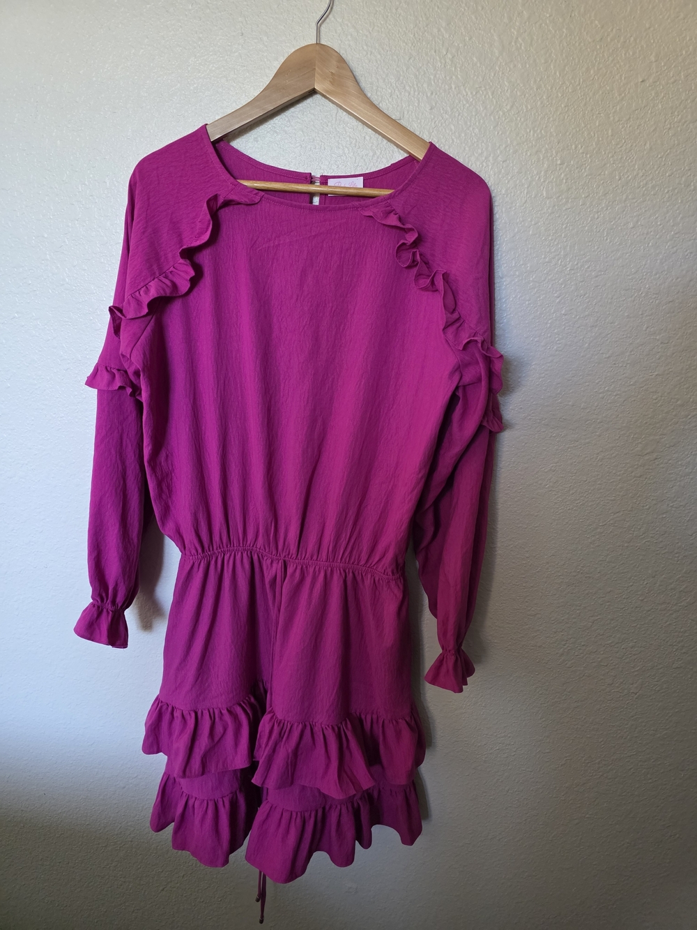 Pink Lily Fuschia Dress